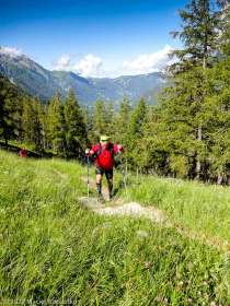 Stage Trail Découverte J2 · Alpes, Massif du Mont-Blanc, Vallée d'Anniviers, FR · GPS 45°55'6.92'' N 6°53'18.87'' E · Altitude 1655m