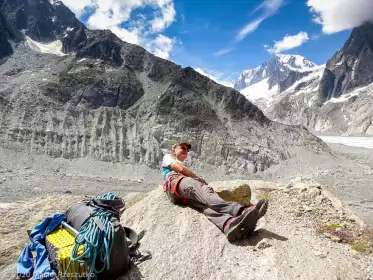 2020-07-13 · 12:42 · Aiguille Verte par arête du Jardin