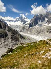 Dans la montée au Refuge du Couvercle · Alpes, Massif du Mont-Blanc, FR · GPS 45°54'15.23'' N 6°57'36.05'' E · Altitude 2400m