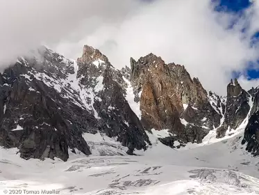 2020-07-13 · 15:19 · Aiguille Verte par arête du Jardin