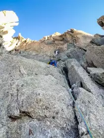 2020-07-14 · 06:55 · Aiguille Verte par arête du Jardin
