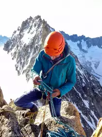 2020-07-14 · 07:49 · Aiguille Verte par arête du Jardin