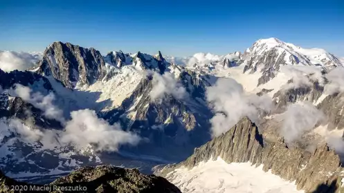 2020-07-14 · 07:49 · Aiguille Verte par arête du Jardin