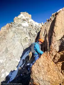 2020-07-14 · 08:35 · Aiguille Verte par arête du Jardin