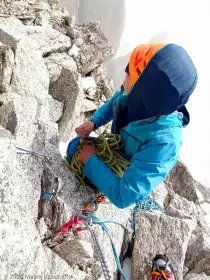 2020-07-14 · 09:14 · Aiguille Verte par arête du Jardin