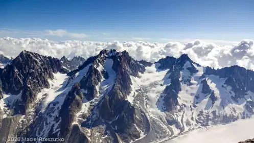 2020-07-14 · 09:38 · Aiguille Verte par arête du Jardin