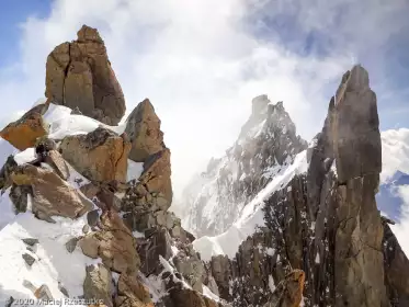 2020-07-14 · 11:04 · Aiguille Verte par arête du Jardin
