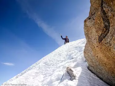 2020-07-14 · 11:31 · Aiguille Verte par arête du Jardin