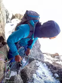2020-07-14 · 11:36 · Aiguille Verte par arête du Jardin