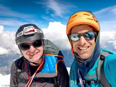2020-07-14 · 12:11 · Aiguille Verte par arête du Jardin