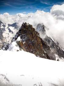 Aiguille Varte · Alpes, Massif du Mont-Blanc, FR · GPS 45°56'4.55'' N 6°58'12.19'' E · Altitude 4122m