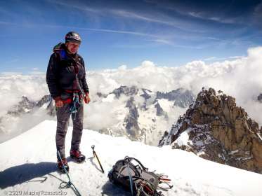 Aiguille Varte · Alpes, Massif du Mont-Blanc, FR · GPS 45°56'4.53'' N 6°58'12.26'' E · Altitude 4122m