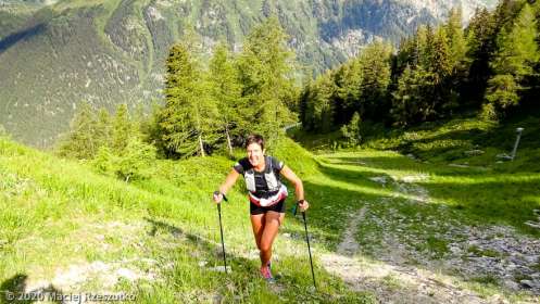 Reco du Marathon du Mont-Blanc · Alpes, Massif du Mont-Blanc, Vallée de Chamonix, FR · GPS 46°1'52.25'' N 6°56'53.45'' E · Altitude 1856m