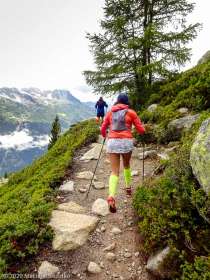 Stage Trail Découverte J2 · Alpes, Massif du Mont-Blanc, Vallée de Chamonix, FR · GPS 45°55'3.17'' N 6°54'10.04'' E · Altitude 2070m