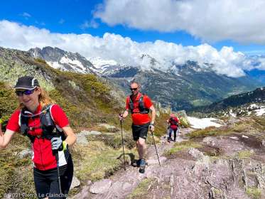 Stage Trail Découverte · Alpes, Massif du Mont-Blanc, Vallée de Chamonix, FR · GPS 46°1'6.86'' N 6°56'29.83'' E · Altitude 2201m