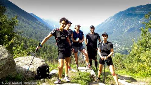 Stage Trail Découverte · Alpes, Massif du Mont-Blanc, Vallée de Chamonix, FR · GPS 45°56'55.72'' N 6°54'56.24'' E · Altitude 1428m