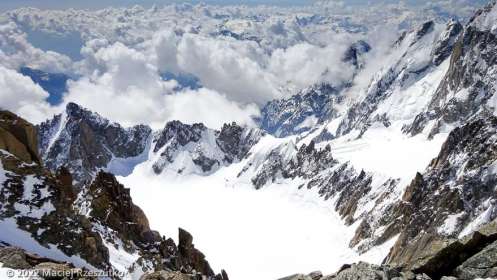 Mont-Blanc du Tacul en solo · Alpes, Massif du Mont-Blanc, Vallée de Chamonix, FR · GPS 45°51'23.72'' N 6°53'16.54'' E · Altitude 4307m
