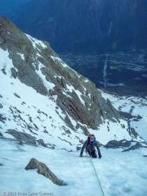 Mallory-Porter face Nord de l'Aiguille · Alpes, Massif du Mont-Blanc, Vallée de Chamonix, FR · GPS 45°53'1.95'' N 6°53'4.03'' E · Altitude 3044m