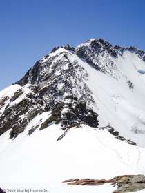 Aiguille de Bionnassay · Alpes, Massif du Mont-Blanc, FR · GPS 45°49'53.85'' N 6°47'35.30'' E · Altitude 3358m