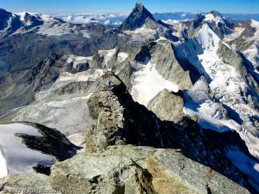 Zinalrothorn 4221m · Alpes, Alpes valaisannes, CH · GPS 46°3'53.36'' N 7°41'24.47'' E · Altitude 4221m