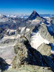 Zinalrothorn 4221m · Alpes, Alpes valaisannes, CH · GPS 46°3'53.39'' N 7°41'24.48'' E · Altitude 4221m