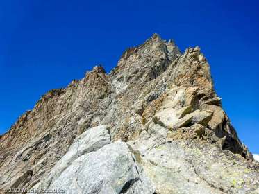 Zinalrothorn 4221m · Alpes, Alpes valaisannes, CH · GPS 46°3'43.35'' N 7°41'31.21'' E · Altitude 3827m