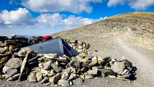 2022-08-12 · 17:32 · Mont Buet bivouac