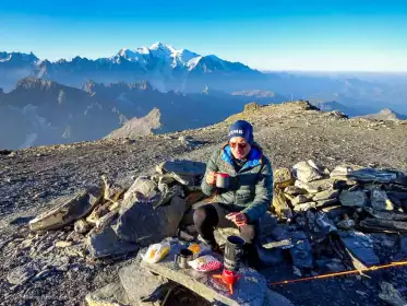 2022-08-13 · 07:26 · Mont Buet bivouac