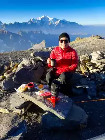 2022-08-13 · 07:27 · Mont Buet bivouac