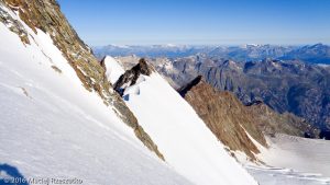 Arête NE du Nadelhorn · Alpes, Alpes valaisannes, Massif de Michabel, CH · GPS 46°6'34.60'' N 7°51'51.75'' E · Altitude 4234m