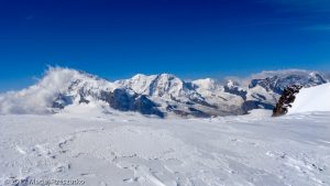 Rimpfischhorn · Alpes, Alpes valaisannes, Vallée de Saas, CH · GPS 46°1'18.00'' N 7°52'51.72'' E · Altitude 3981m
