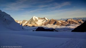Face Nord du Dom · Alpes, Alpes valaisannes, Massif des Mischabels, CH · GPS 46°6'11.15'' N 7°51'44.08'' E · Altitude 3916m