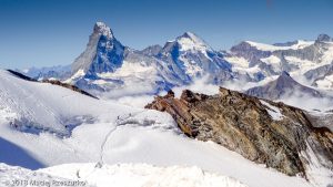 Face Nord du Dom · Alpes, Alpes valaisannes, Massif des Mischabels, CH · GPS 46°6'14.78'' N 7°51'12.10'' E · Altitude 3742m