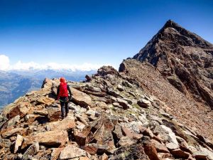 Vue depuis le Mont Ross de Comboé · Alpes, Alpes grées, Val d'Aoste, IT · GPS 45°40'43.02'' N 7°22'21.84'' E · Altitude 3226m