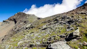 Dans la montée de la Testa Grigia · Alpes, Val d'Aoste, Vallée d'Ayas, IT · GPS 45°49'22.71'' N 7°47'22.75'' E · Altitude 2990m