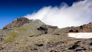 Dans la montée de la Testa Grigia · Alpes, Val d'Aoste, Vallée d'Ayas, IT · GPS 45°49'27.59'' N 7°47'23.96'' E · Altitude 3025m