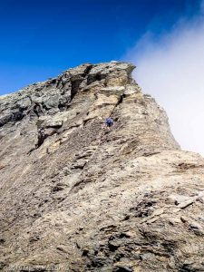 Crête sommitale de la Testa Grigia · Alpes, Val d'Aoste, Vallée d'Ayas, IT · GPS 45°49'46.83'' N 7°47'17.42'' E · Altitude 3177m