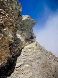 Crête sommitale de la Testa Grigia · Alpes, Val d'Aoste, Vallée d'Ayas, IT · GPS 45°49'48.05'' N 7°47'16.14'' E · Altitude 3192m