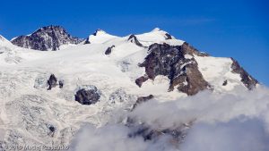 Mont Rose · Alpes, Val d'Aoste, Vallée d'Ayas, IT · GPS 45°49'50.43'' N 7°47'12.88'' E · Altitude 3314m