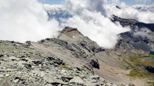 Crête sommitale de la Testa Grigia · Alpes, Val d'Aoste, Vallée d'Ayas, IT · GPS 45°49'48.65'' N 7°47'15.35'' E · Altitude 3209m