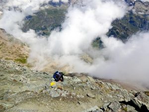 Crête sommitale de la Testa Grigia · Alpes, Val d'Aoste, Vallée d'Ayas, IT · GPS 45°49'48.39'' N 7°47'15.72'' E · Altitude 3209m