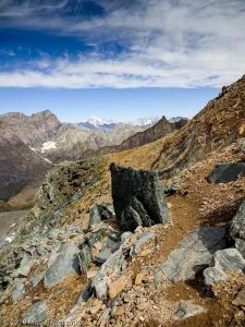 Au Col Leynir · Alpes, Val d'Aoste, Parc National du Grand Paradis, IT · GPS 45°31'8.16'' N 7°8'25.00'' E · Altitude 3074m