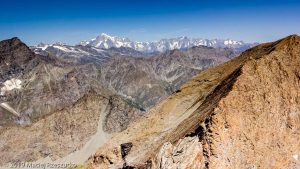 Massif du Mont Blanc depuis le sommet · Alpes, Val d'Aoste, Parc National du Grand Paradis, IT · GPS 45°31'20.15'' N 7°8'52.65'' E · Altitude 3438m