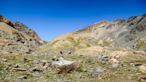 Retour au Col du Nivolet · Alpes, Val d'Aoste, Parc National du Grand Paradis, IT · GPS 45°30'30.31'' N 7°8'33.01'' E · Altitude 2889m