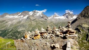 Vue sur le Massif du Grand Paradis · Alpes, Val d'Aoste, Parc National du Grand Paradis, IT · GPS 45°31'28.75'' N 7°10'45.30'' E · Altitude 2477m