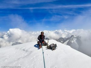 Aiguille Verte · Alpes, Massif du Mont-Blanc, FR · GPS 45°56'4.55'' N 6°58'12.35'' E · Altitude 4122m
