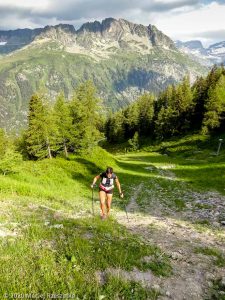 Reco du Marathon du Mont-Blanc · Alpes, Massif du Mont-Blanc, Vallée de Chamonix, FR · GPS 46°1'52.26'' N 6°56'53.44'' E · Altitude 1856m