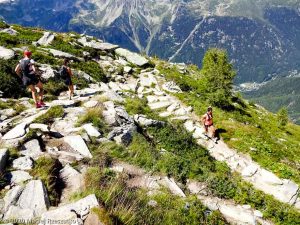 Stage Trail Découverte J2 · Alpes, Massif du Mont-Blanc, Vallée de Chamonix, FR · GPS 45°55'44.31'' N 6°54'46.76'' E · Altitude 2160m