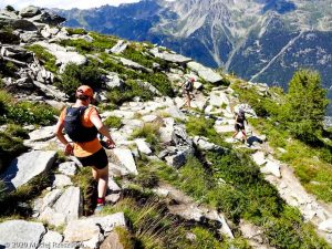 Stage Trail Découverte J2 · Alpes, Massif du Mont-Blanc, Vallée de Chamonix, FR · GPS 45°55'44.33'' N 6°54'46.79'' E · Altitude 2160m