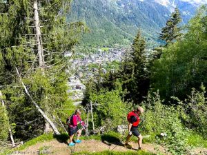 Stage Trail Découverte · Alpes, Massif du Mont-Blanc, Vallée de Chamonix, FR · GPS 45°54'48.43'' N 6°52'24.51'' E · Altitude 1248m